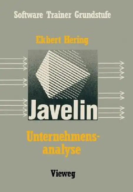 Unternehmensanalyse Mit Javelin: Eine Einführung Mit Fallbeispielen by Ekbert Hering