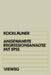 Angewandte Regressionsanalyse Mit SPSS by Gerhard Kockläuner