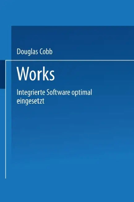 Works by Douglas Ford Cobb