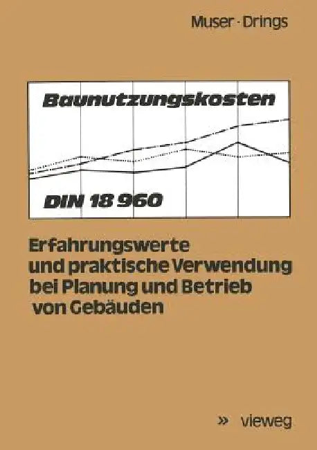 Baunutzungskosten: Din 18 960; Erfahrungswerte Und Praktische Verwendung Bei Planung Und Betrieb Von Gebäuden by Bernd Muser