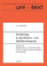 Einführung in Die Wärme- Und Stoffübertragung: Skriptum Für Maschinenbauer, Verfahrenstechniker, Chemie-Ingenieure, Chemiker, Physiker AB 4. Semester by Ernst-Ulrich Schlünder