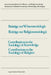 Contributions to the Sociology of Knowledge / Contributions to the Sociology of Religion by Fritz Schütze