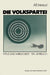 Die Volkspartei: Typus Und Wirklichkeit. Ein Lehrbuch by Alf Mintzel