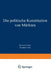 Die Politische Konstitution Von Märkten by Roland Czada, Susanne Lütz
