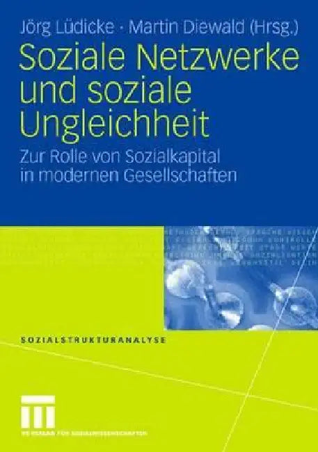 Soziale Netzwerke Und Soziale Ungleichheit: Zur Rolle Von Sozialkapital in Modernen Gesellschaften by Jörg Lüdicke, Martin Diewald