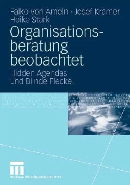 Organisationsberatung Beobachtet: Hidden Agendas Und Blinde Flecke by Falko Ameln, Josef Kramer, Heike Stark