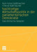 Nachhaltige Wirtschaftspolitik in Der Parlamentarischen Demokratie: Das Britische Beispiel by Karl-Heinz Naßmacher, Hiltrud Nassmacher