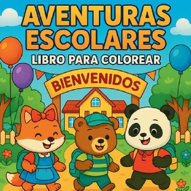 Aventuras escolares - Libro para colorear by Martin, Chris