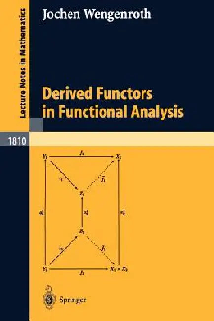 Derived Functors in Functional Analysis by Jochen Wengenroth
