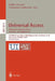 Universal Access. Theoretical Perspectives, Practice, and Experience: 7th Ercim International Workshop on User Interfaces for All, Paris, France, Octo by Noelle Carbonell