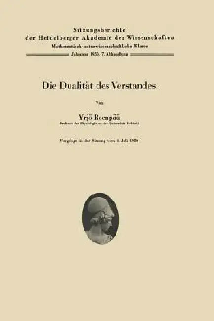 Die Dualität Des Verstandes by Y. Reenpää