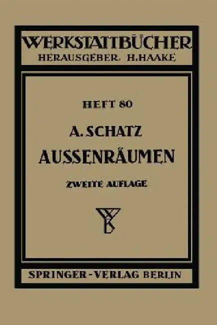 Außenräumen by A. Schatz