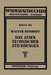 Das Lesen Technischer Zeichnungen by W. Beinhoff