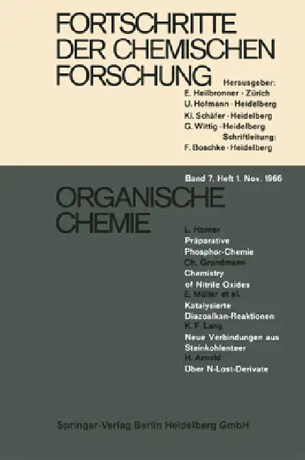 Organische Chemie by Walter Hückel, Christoph Rüchardt, Wolfgang Langenbeck