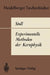 Experimentelle Methoden Der Kernphysik by P. Stoll