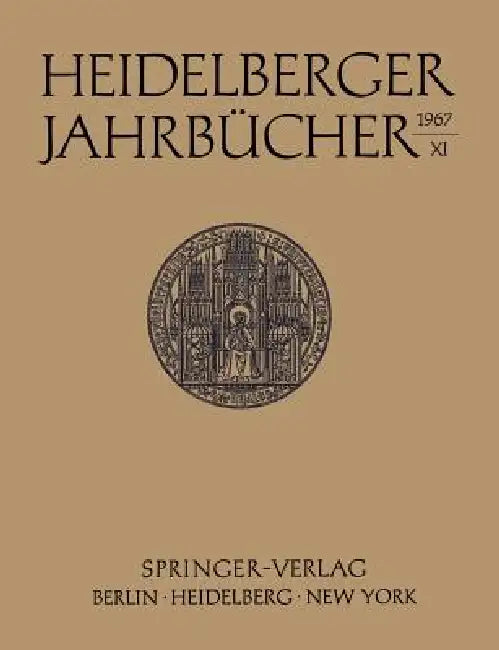 Heidelberger Jahrbücher by Kenneth A. Loparo