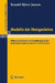 Modelle Der Mengenlehre: Widerspruchsfreiheit Und Unabhängigkeit Der Kontinuum-Hypothese Und Des Auswahlaxioms by R. B. Jensen, F. J. Leven