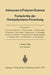Advances in Polymer Science: Fortschritte Der Hochpolymeren-Forschung by Prof Dr H. -J Cantow