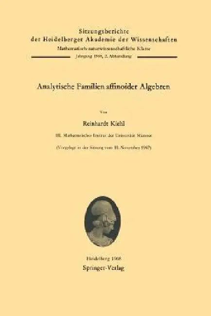 Analytische Familien Affinoider Algebren by Reinhardt Kiehl
