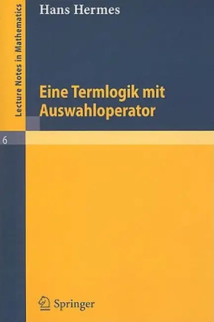 Term Logic with Choice Operator by Hans Hermes
