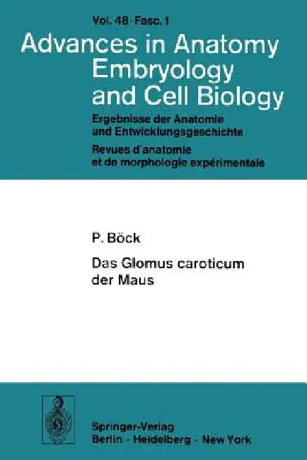 Das Glomus Caroticum Der Maus by P. Böck