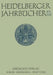 Heidelberger Jahrbücher by Kenneth A. Loparo