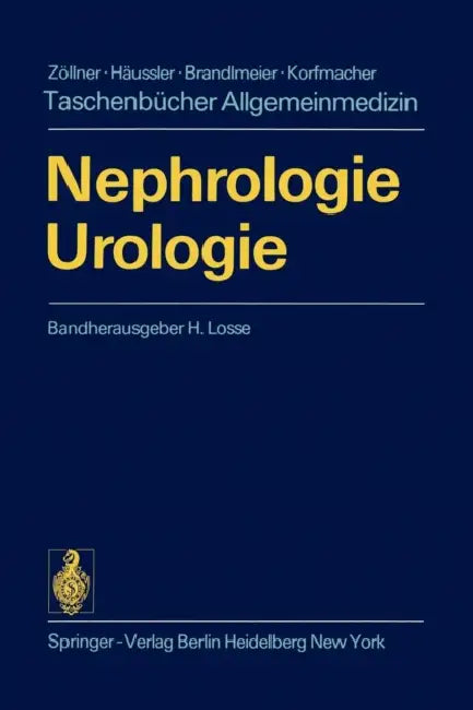 Nephrologie Urologie by H. Loew, H. Losse, P. Mellin