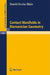 Contact Manifolds in Riemannian Geometry by D. E. Blair