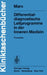Differentialdiagnostische Leitprogramme in Der Inneren Medizin: Procedere by H. Marx