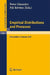 Empirical Distributions and Processes: Selected Papers from a Meeting at Oberwolfach, March 28 - April 3, 1976 by P. Gänssler, P. Revesz