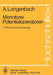 Monotone Potentialoperatoren in Theorie Und Anwendung by A. Langenbach
