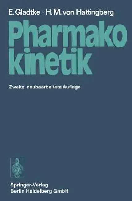 Pharmakokinetik: Eine Einführung by W. Kübler, F. H. Dost, W. -H Wagner