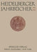 Heidelberger Jahrbücher by Kenneth A. Loparo