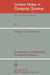 Architecture of Distributed Computer Systems by G. Bochmann, P. V. Klein