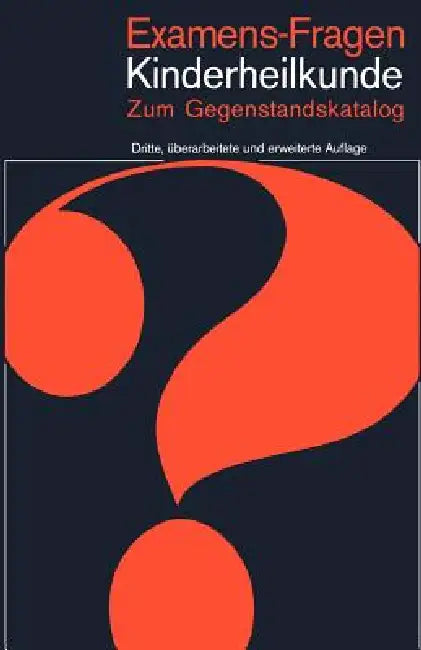 Examens-Fragen Kinderheilkunde Zum Gegenstandskatalog by Gustav-A V. Harnack, O. Hövels