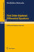 First Order Algebraic Differential Equations: A Differential Algebraic Approach by M. Matsuda