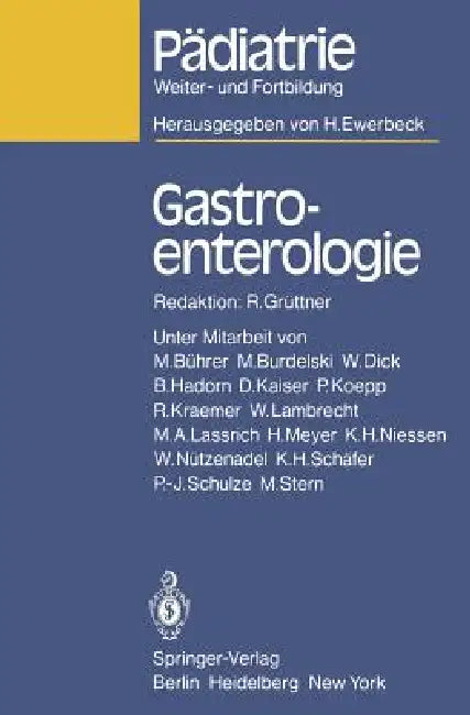 Gastroenterologie by R. Grüttner