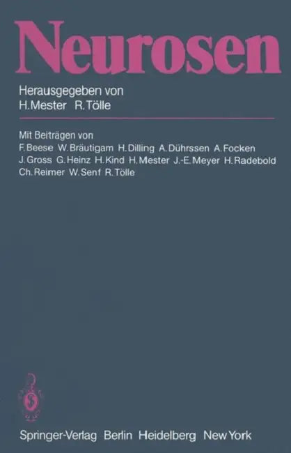 Neurosen by H. Mester, R. Tölle