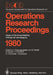 Dgor: Papers of the Annual Meeting/Vorträge Der Jahrestagung by G. Fandel