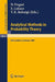 Analytical Methods in Probability Theory: Proceedings of the Conference Held at Oberwolfach, Germany, June 9-14, 1980 by Daniel Dugue, E. Lukacs, V. K. Rohatgi