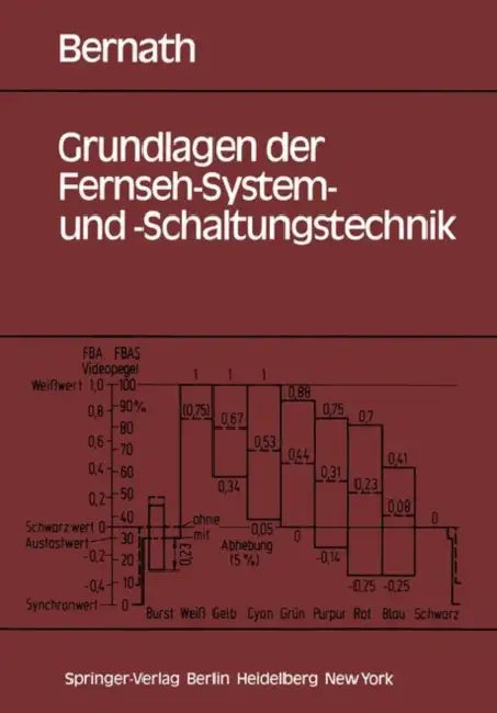 Grundlagen Der Fernseh-System- Und -Schaltungstechnik by K. W. Bernath