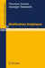 Modifications Analytiques by Vincenzo Ancona, Giuseppe Tomassini