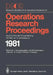 Dgor: Papers of the 10th Annual Meeting/Vortrage Der 10. Jahrestagung by B. Fleischmann