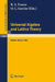 Universal Algebra and Lattice Theory: Proceedings of the Fourth International Conference Held at Puebla, Mexico, 1982 by R. S. Freese, O. C. Garcia