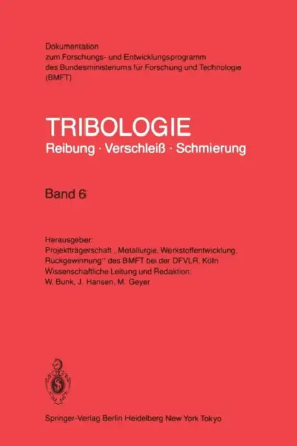Gleitlager - Mischreibung Konstruktive Gestaltung by W. Bunk, J. Hansen, M. Geyer