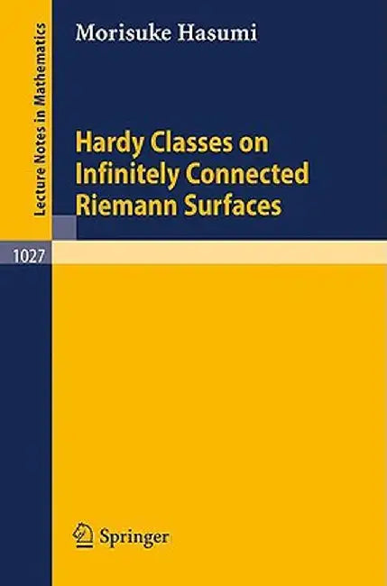 Hardy Classes On Infinitely Connected Riemann Surfaces by M. Hasumi