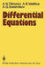 Differential Equations by Aleksandr N. Tikhonov, A.B. Vasil'eva