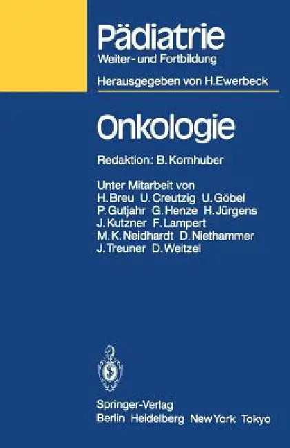 Onkologie by Bernhard Kornhuber