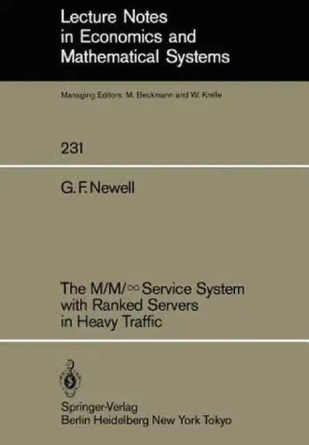 The M/M/∞service System with Ranked Servers in Heavy Traffic by G. F. Newell