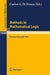 Methods In Mathematical Logic: Proceedings of the 6th Latin American Symposium on Mathematical Logic held in Caracas by Carlos A. Di Prisco